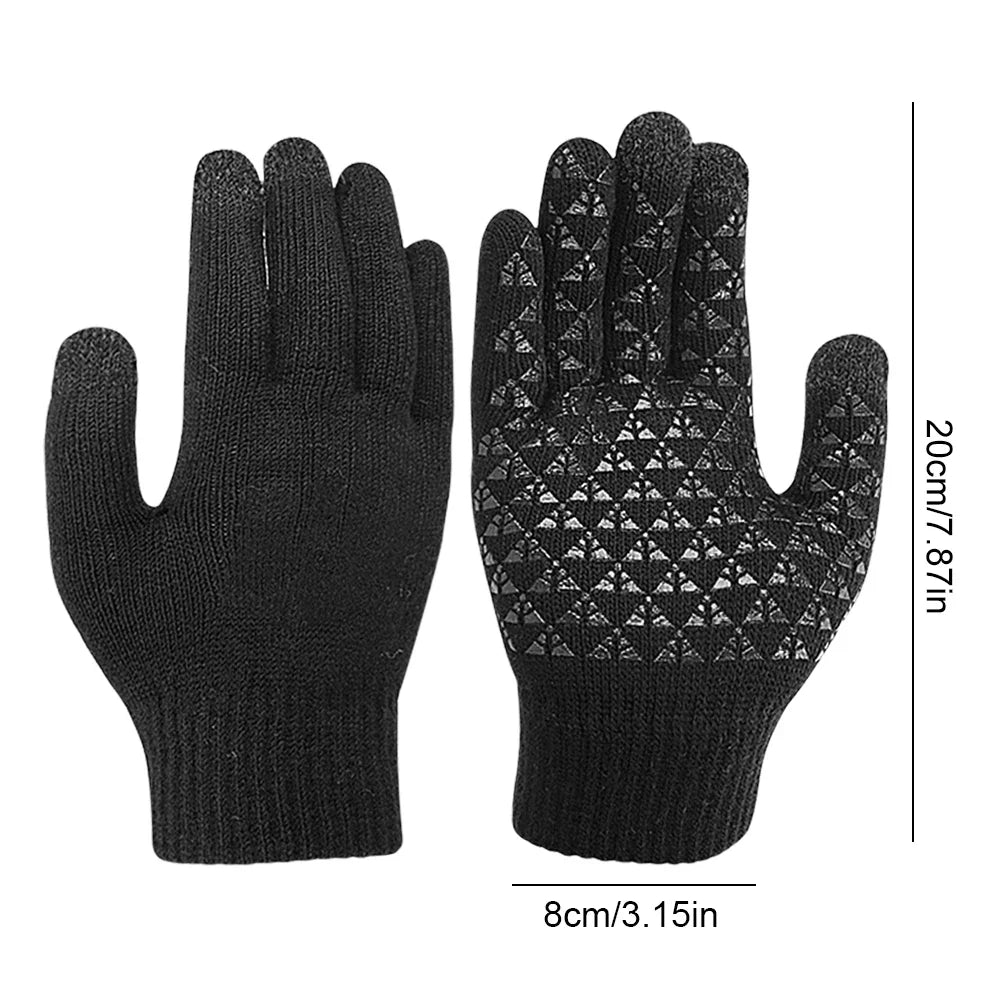 Gants d'hiver premium avec écran tactile - Isolation thermique unisexe
