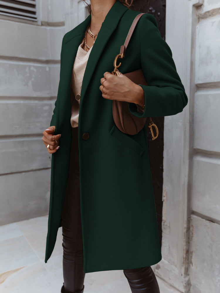 Manteau long classique Elena