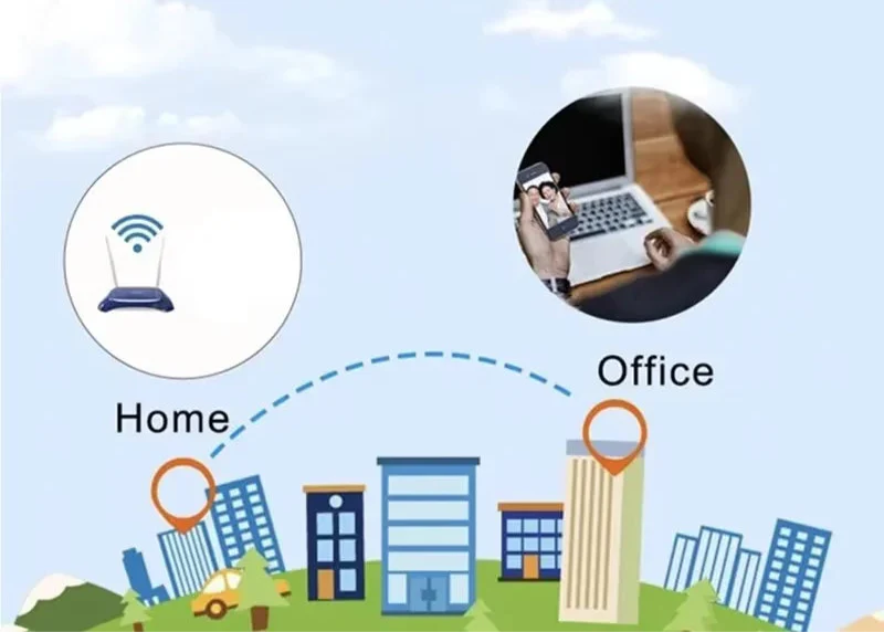 Mini caméra WiFi – Caméra de surveillance sans fil pour une utilisation intérieure et extérieure