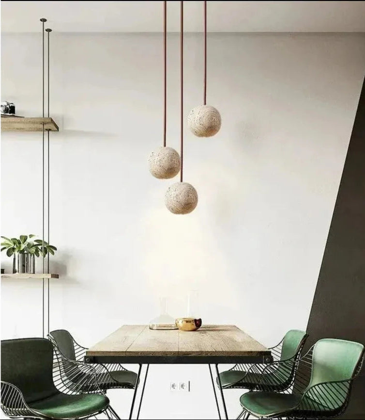NaturalDesign - Lampe suspendue ronde élégante