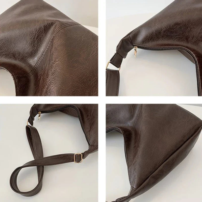 Sac fourre-tout décontracté vintage Maya