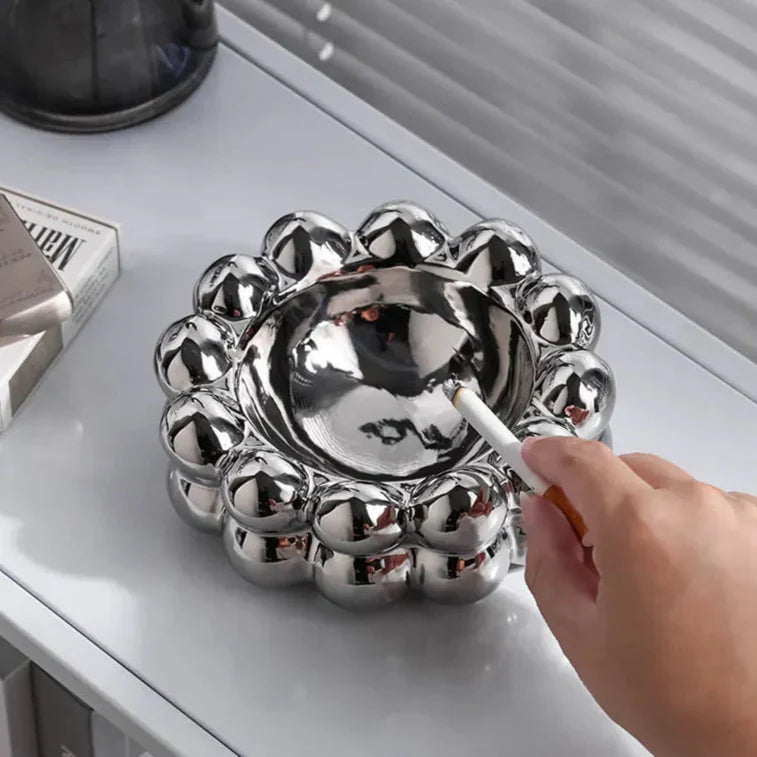 Cendrier DesignGlas Boble – Élégance Moderne pour Espaces Stylés