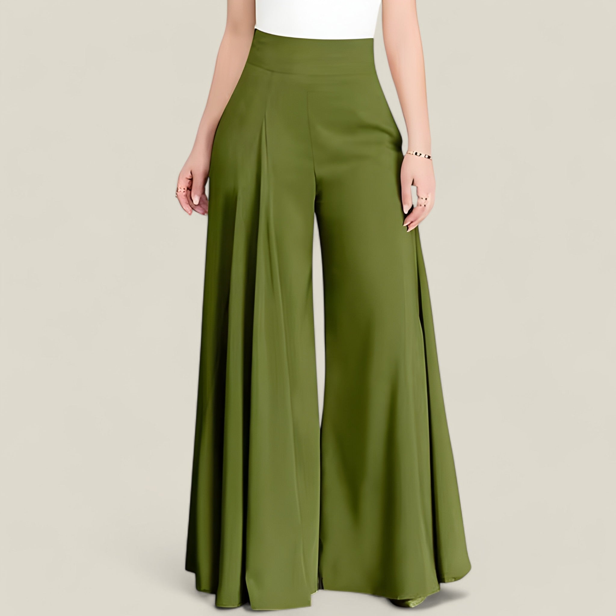 Clara - Pantalon taille haute intemporel