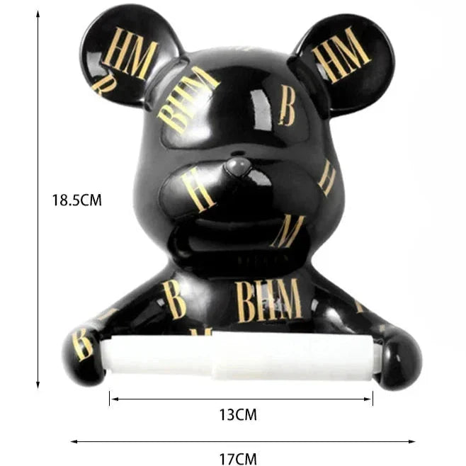 BearTwist - Porte-papier toilette original