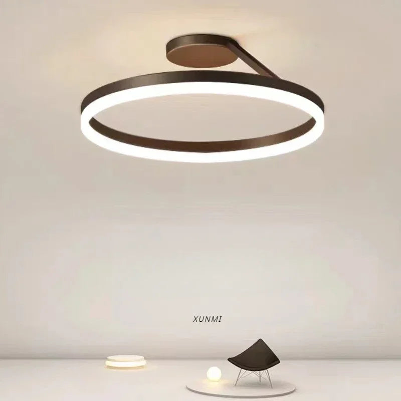 NordiskLys – Lampe de plafond LED scandinave pour chambre à coucher