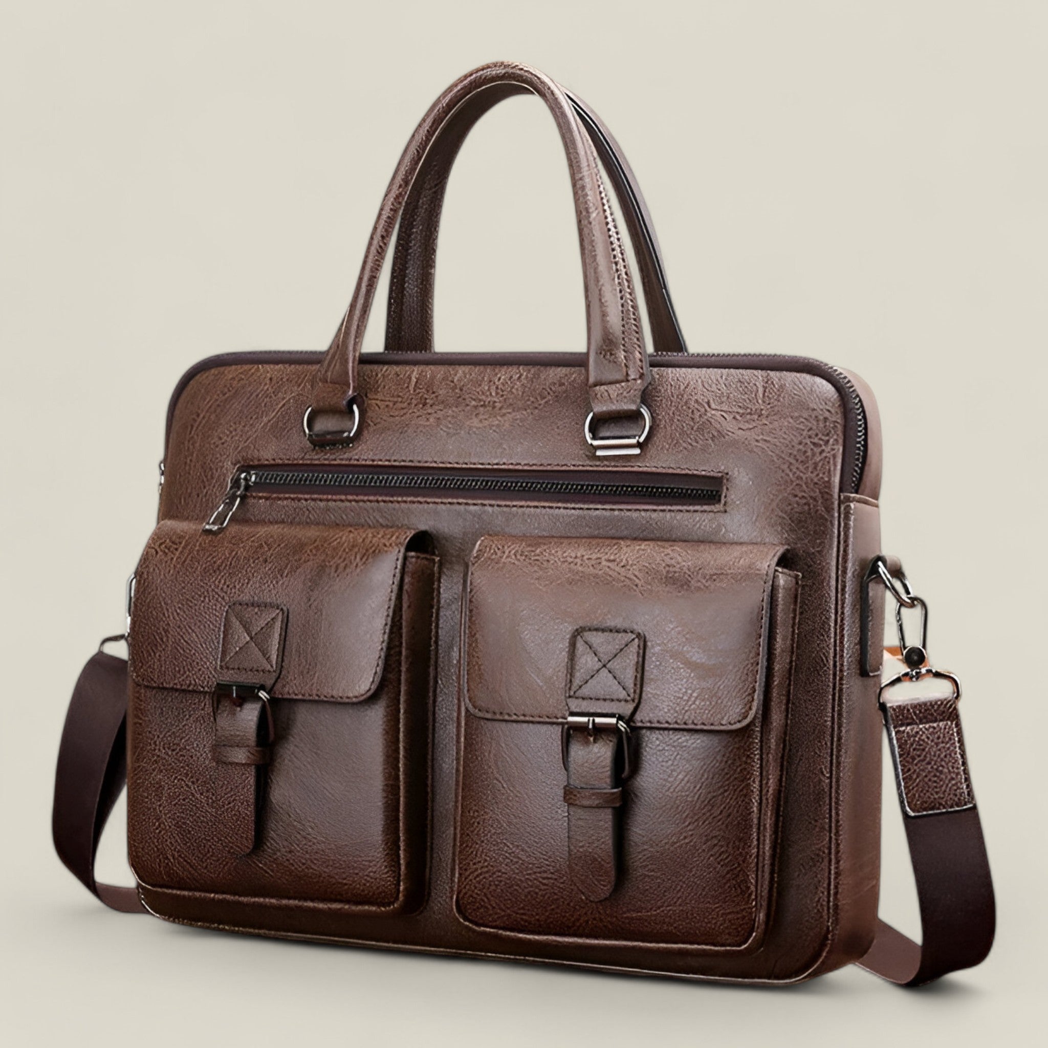 LuxeTote - Sac à main élégant avec bandoulière amovible