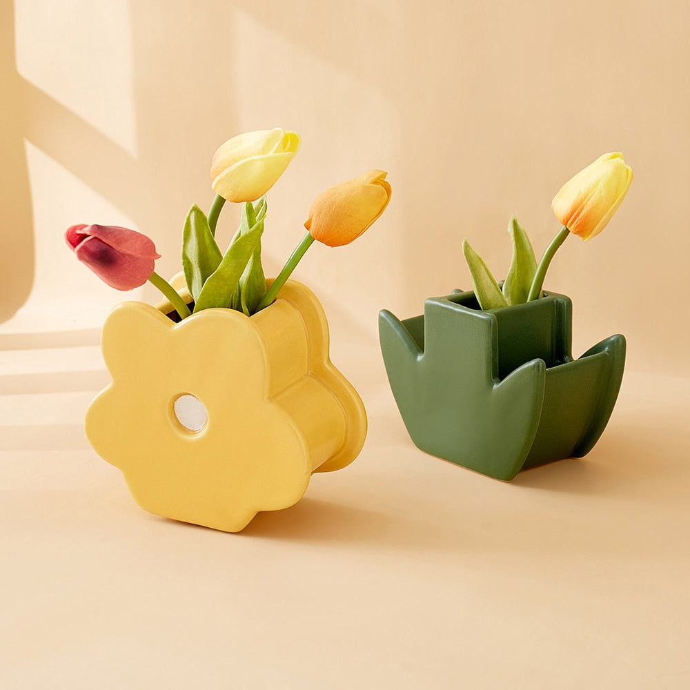 NordicBloom - Vase décoratif vibrant