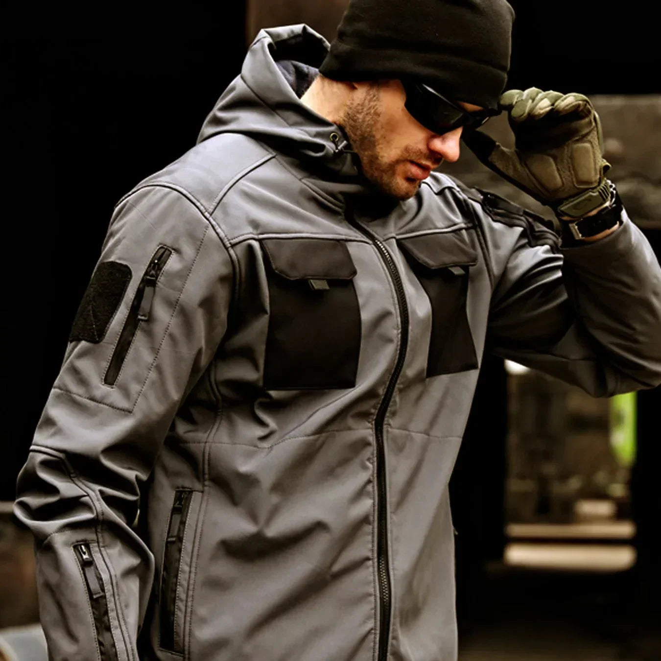 Atlas - Veste fonctionnelle avec design imperméable et plusieurs poches