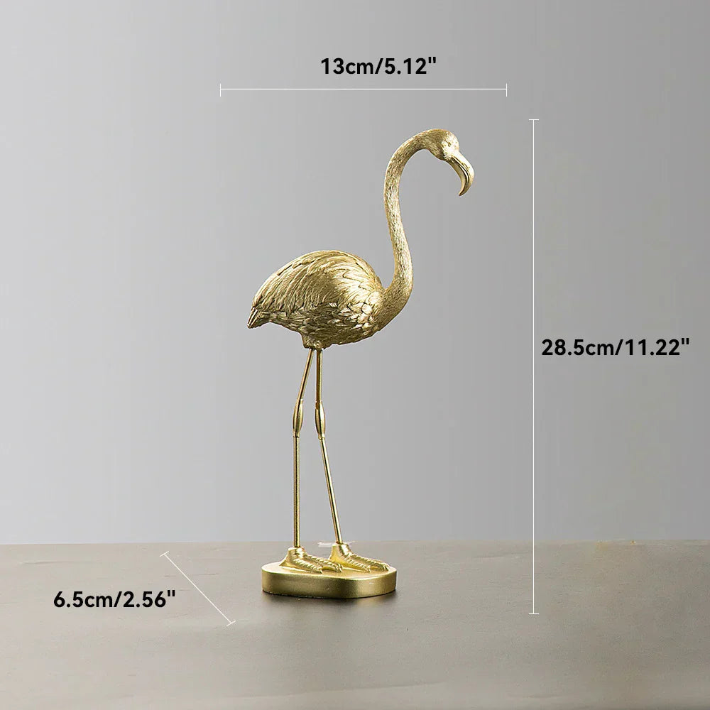 Figurine de flamant décoratif Flamora – Élégance et caractère unique pour votre maison