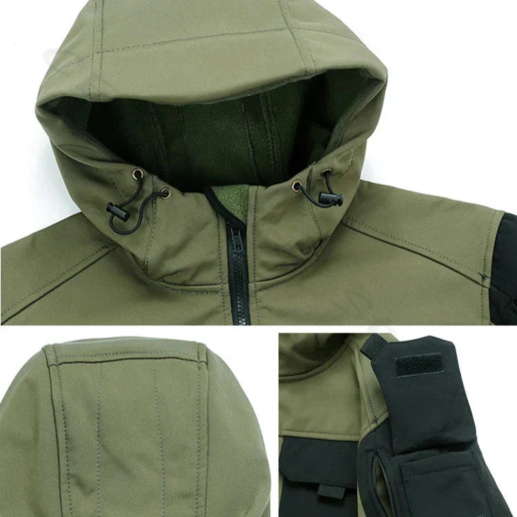 Atlas - Veste fonctionnelle avec design imperméable et plusieurs poches
