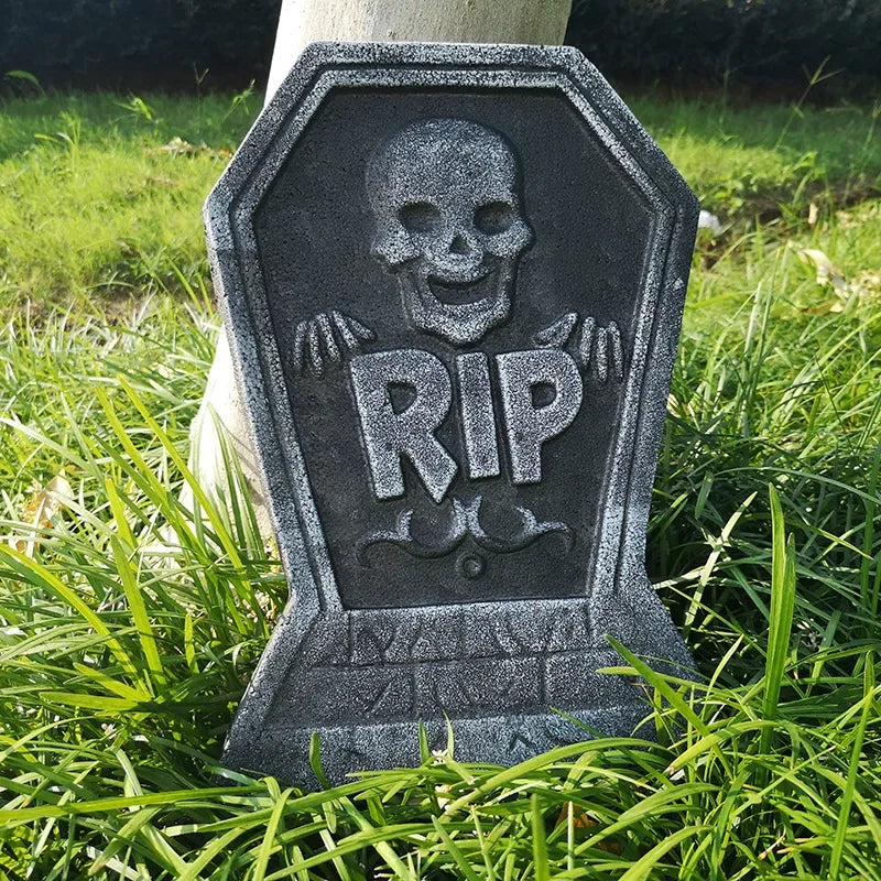 Décoration de tombstone en mousse pour Halloween