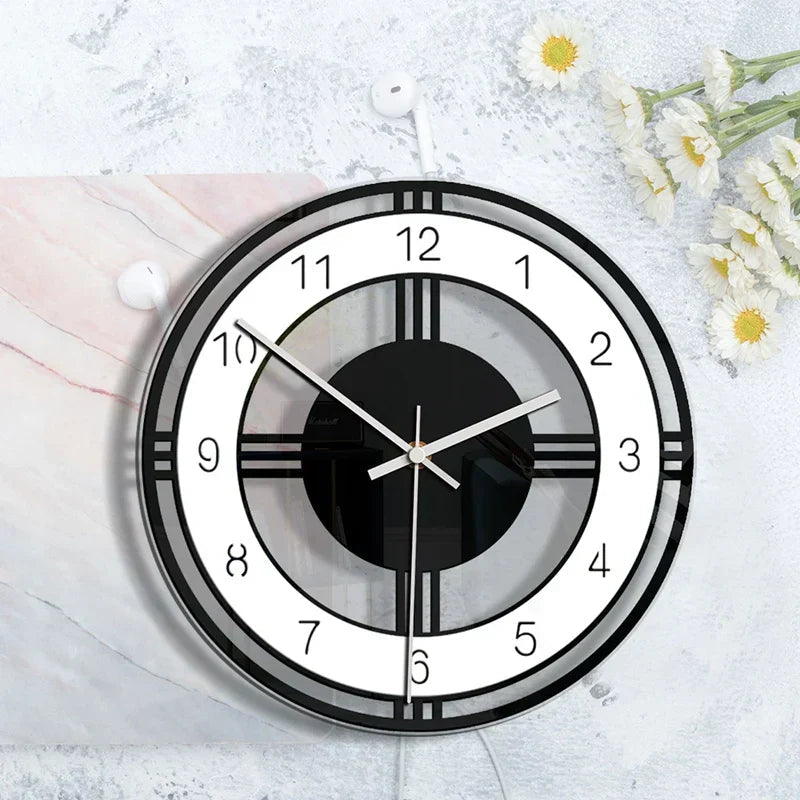 Monokrom Harmony – Horloge murale moderne et minimaliste