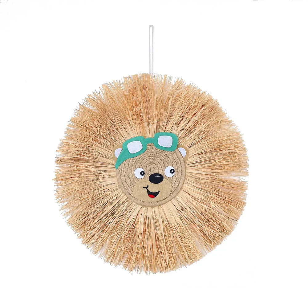 NordicWild – Tapis lourd tissé à la main avec motif animal