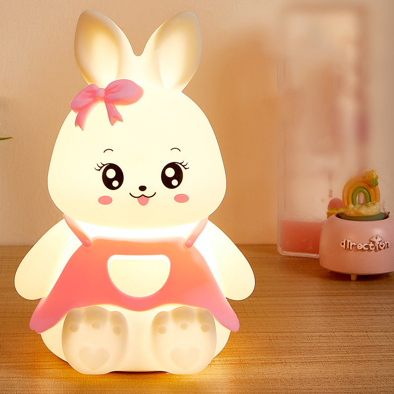 LunaGlow - Ravissante Lampe de Nuit Lapin