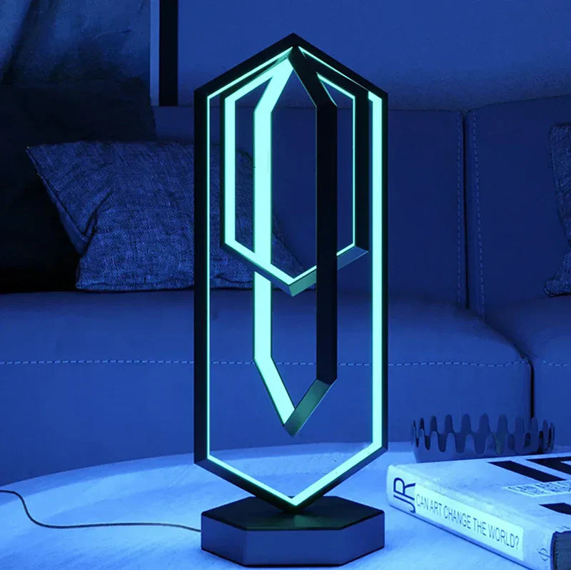 LumiFlex – Lampe de table LED moderne avec contrôle tactile pour un éclairage personnalisé