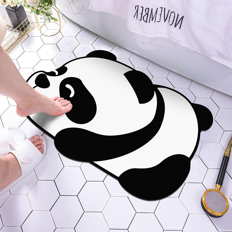 PawSoft - Tapis de bain charmants et élégants avec thème animalier