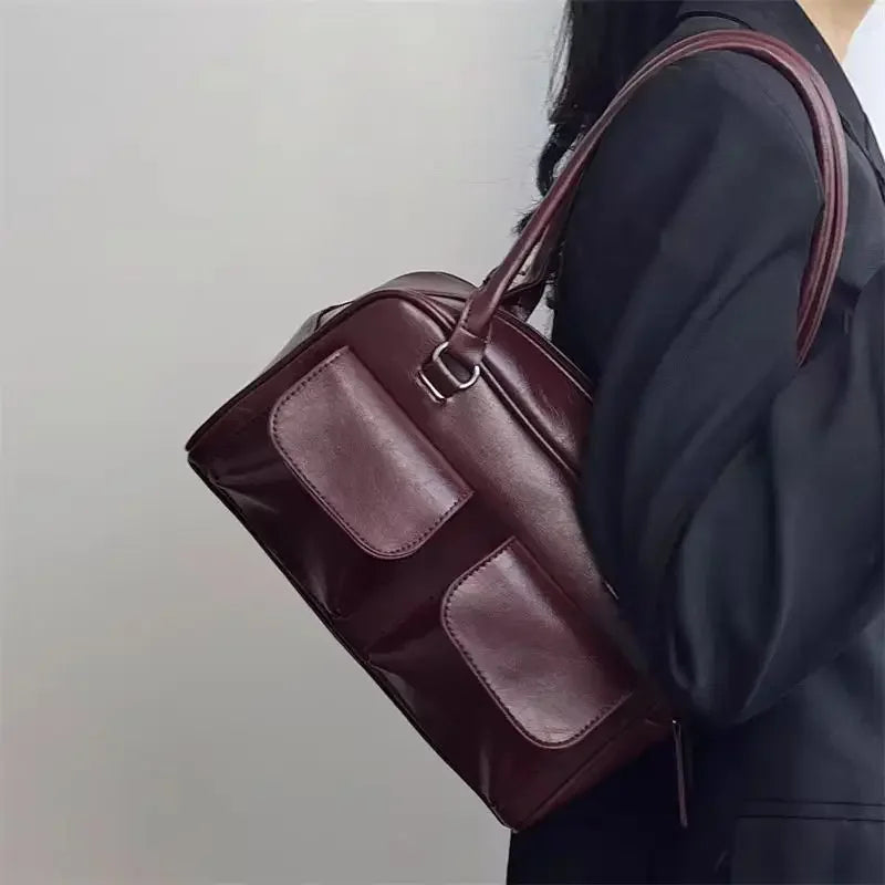 Sac à main d'affaires pour femmes élégant et vintage