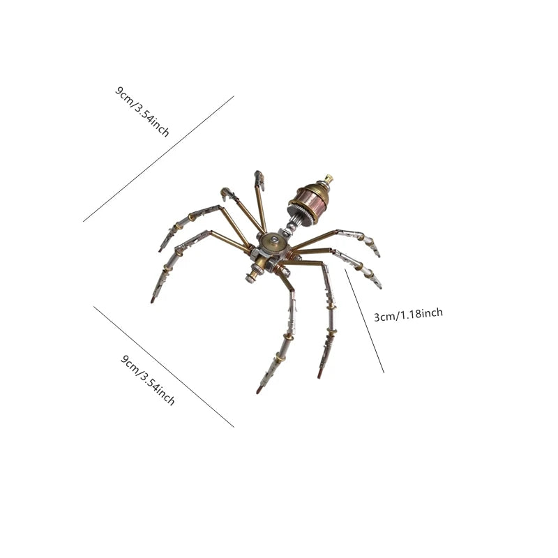 MechaSpider - Araignée mécanique inspirée du steampunk