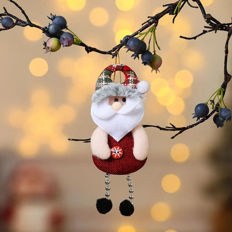 Ornements suspendus de l'équipe de Noël