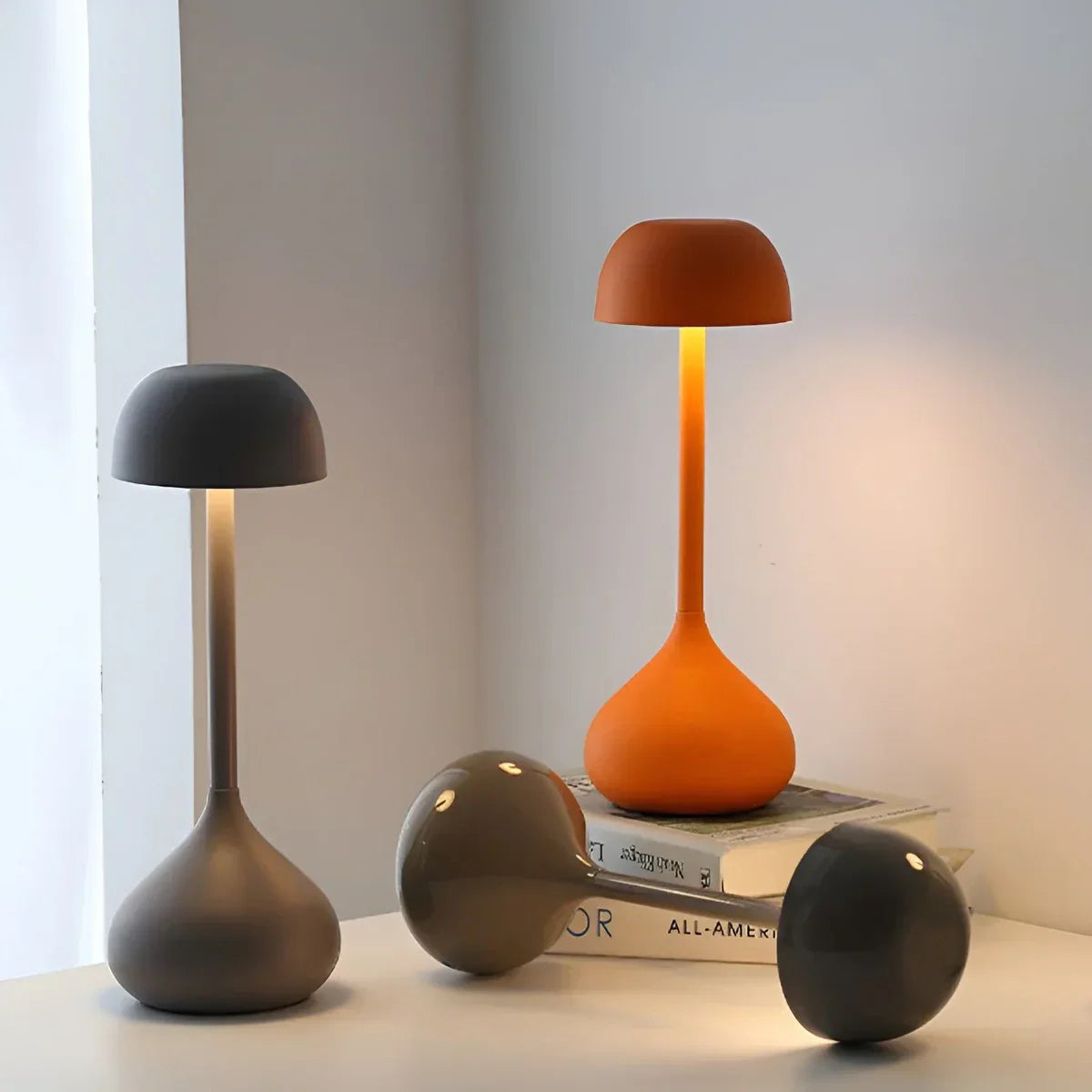 TouchLumena - Lampe de table champignon sans fil