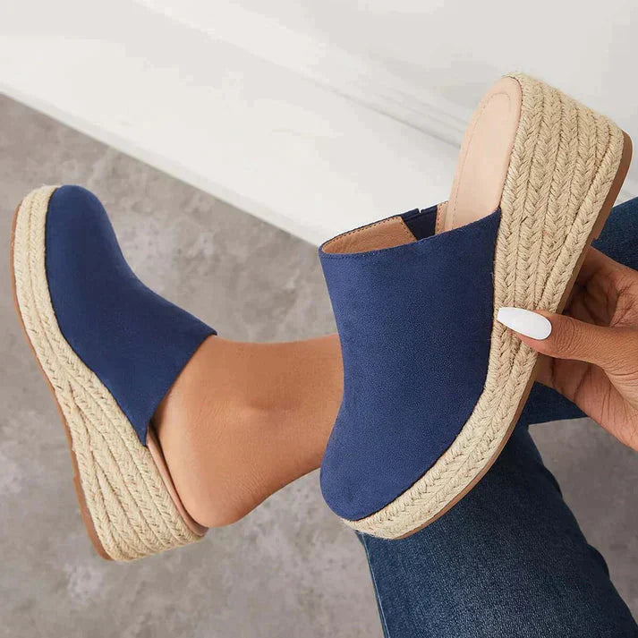 Cristy | Sandales à talons compensés élégantes pour femmes