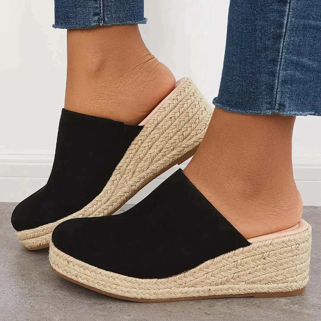Cristy | Sandales à talons compensés élégantes pour femmes