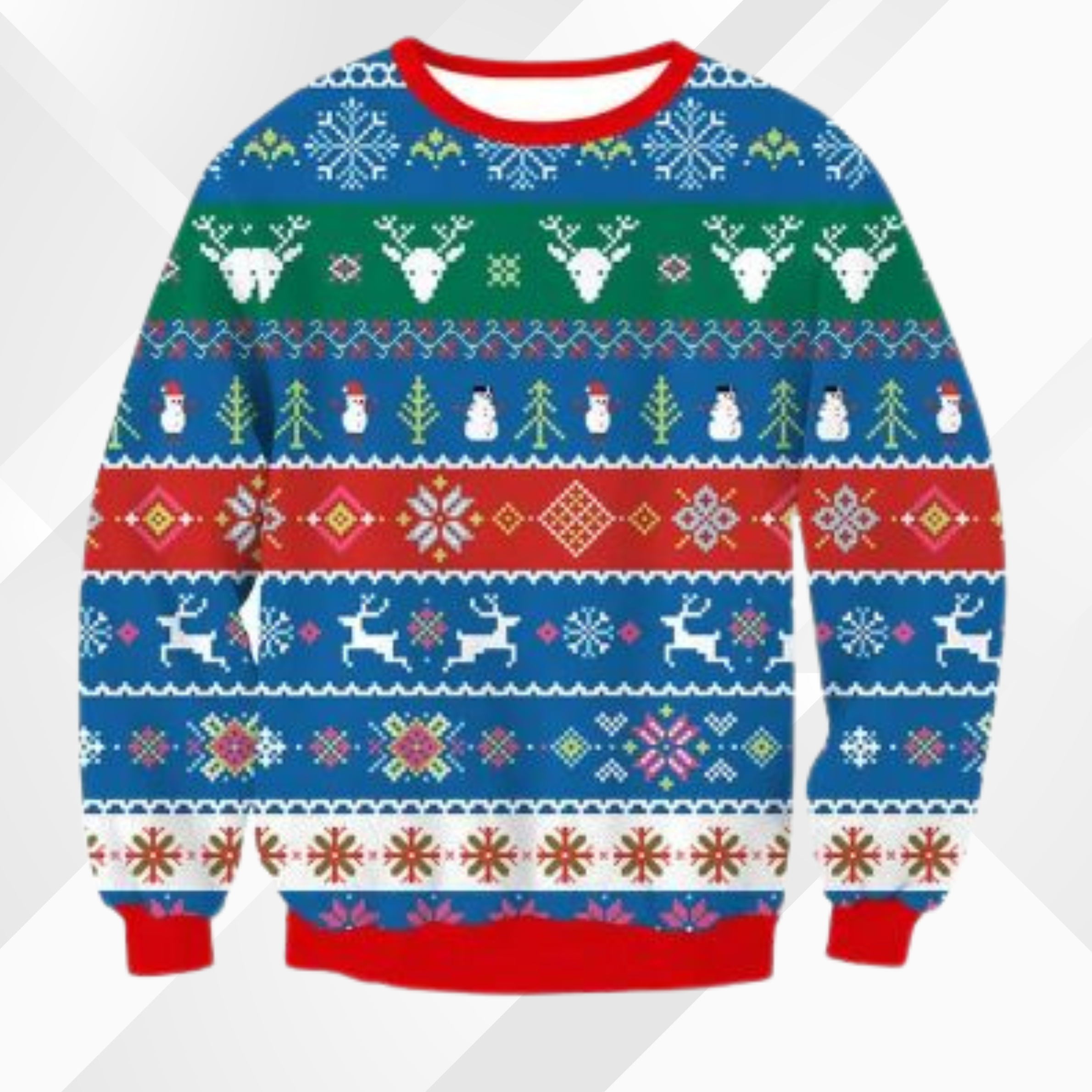Sweatshirt de Noël Festif Pat