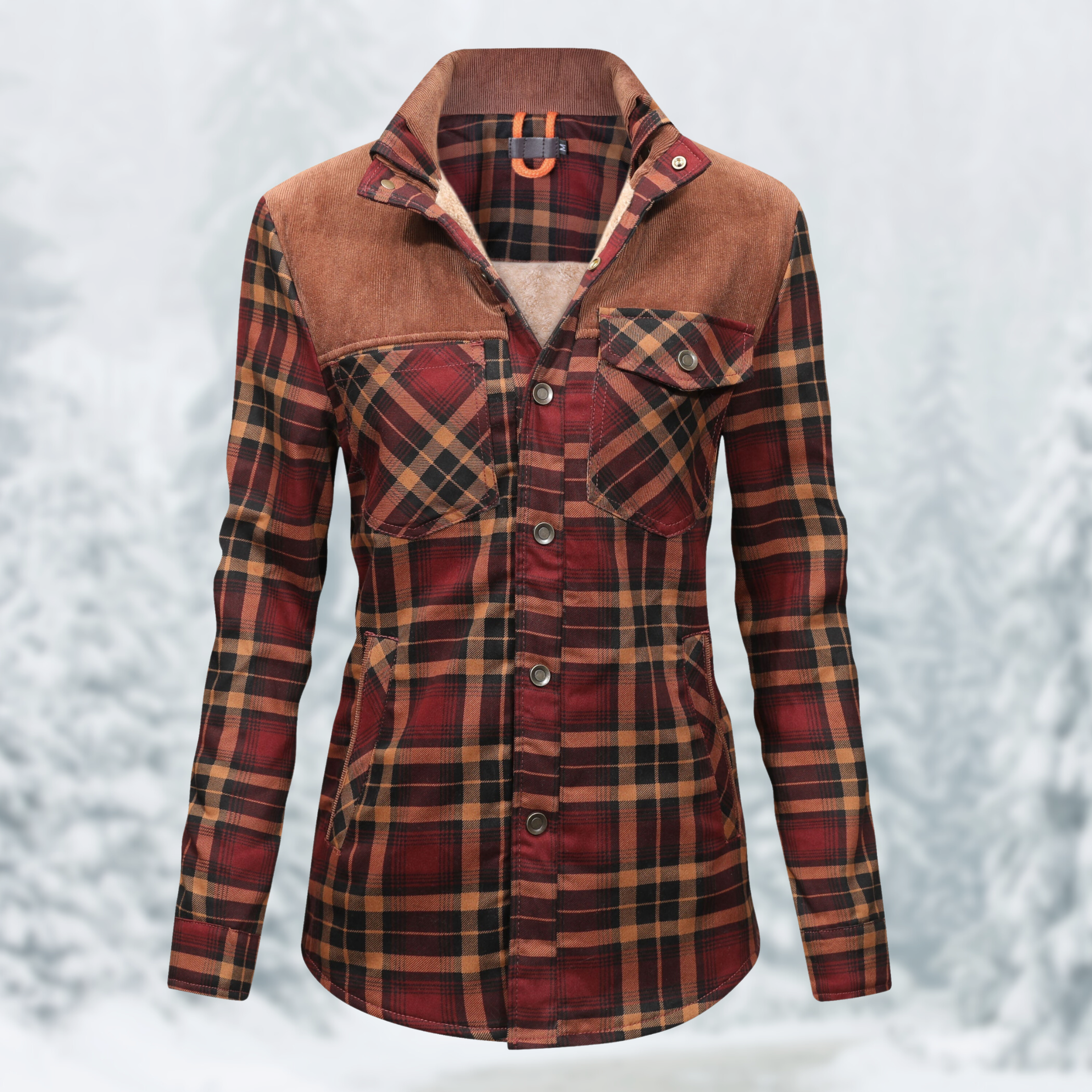Bethanie - Veste en flanelle intemporelle