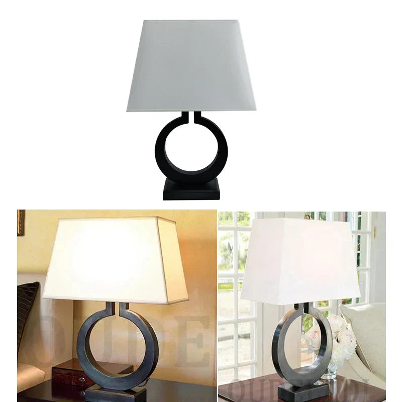 LumoEdge – Lampe de table moderne avec base noire élégante