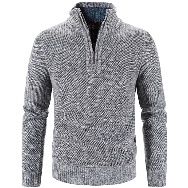 Pull en demi-zippé confortable pour homme George