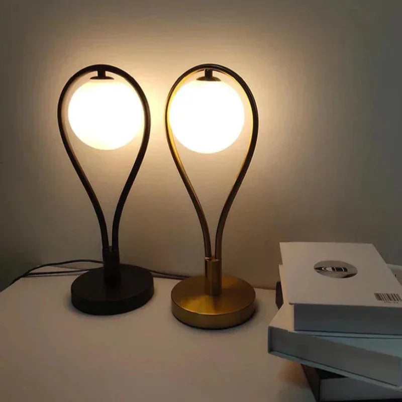 LumiSphere - Lampe de table moderne minimaliste