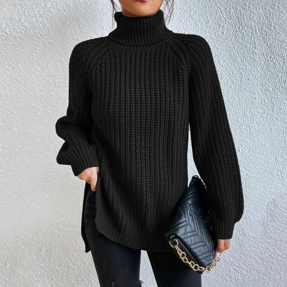 Sabina - Pull à col roulé en tricot