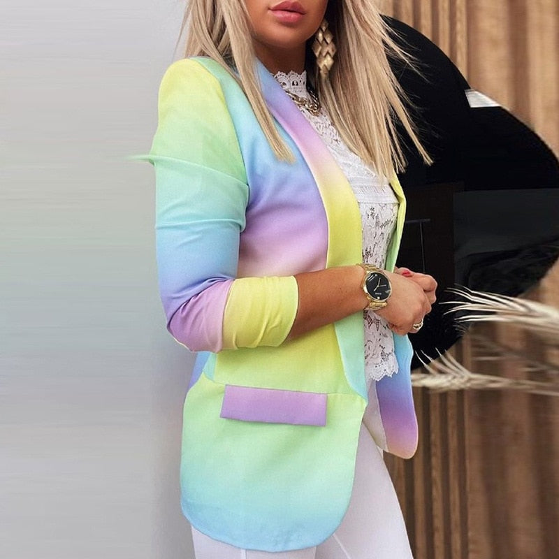 Blazer batik chic