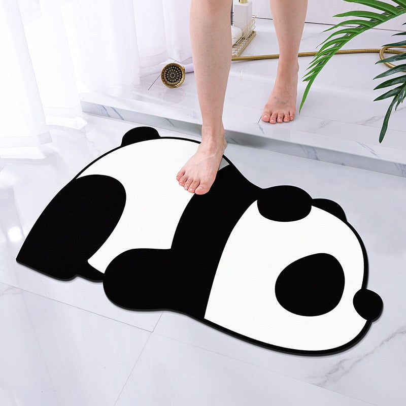 PawSoft - Tapis de bain charmants et élégants avec thème animalier