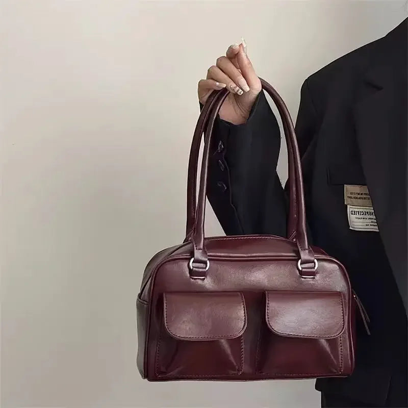 Sac à main d'affaires pour femmes élégant et vintage