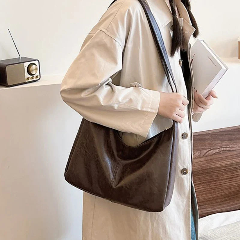 Sac fourre-tout décontracté vintage Maya