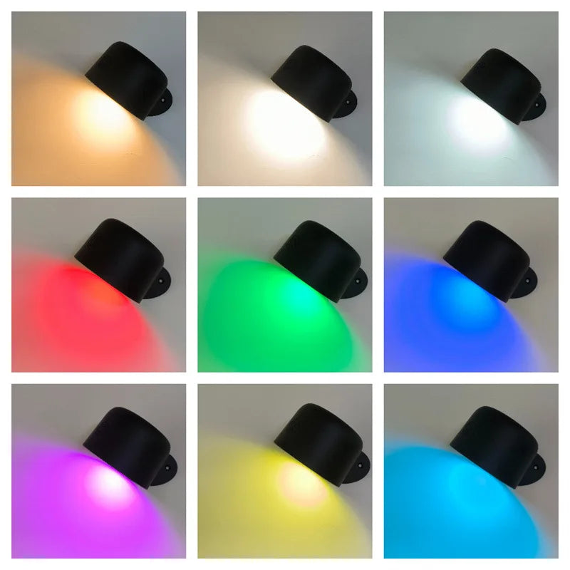 LumeGlow - Applique moderne avec contrôle de couleur et d'intensité lumineuse réglable