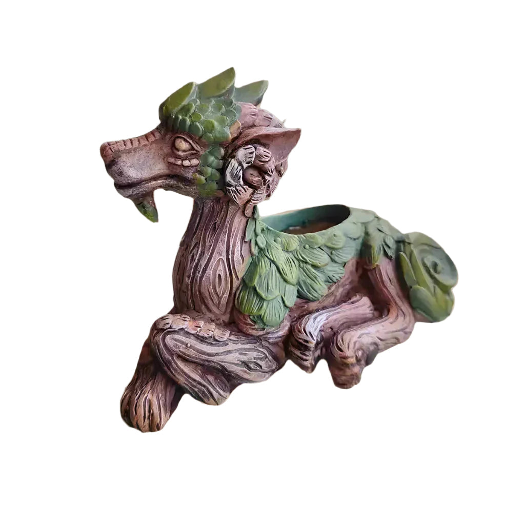 WhimsiDragon - Jardinière pour plantes succulentes au design fantaisiste et ludique