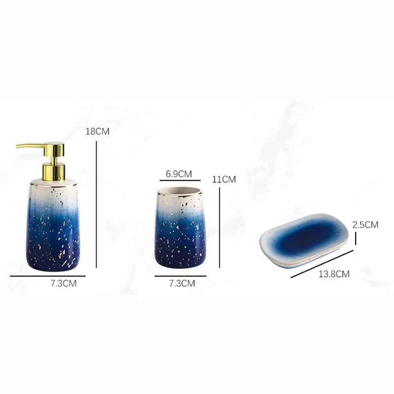 Ensemble de salle de bain LuxKeram en céramique