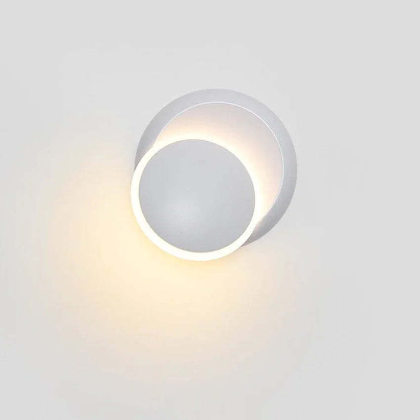 Lampes rotatives - Applique murale LED ronde moderne