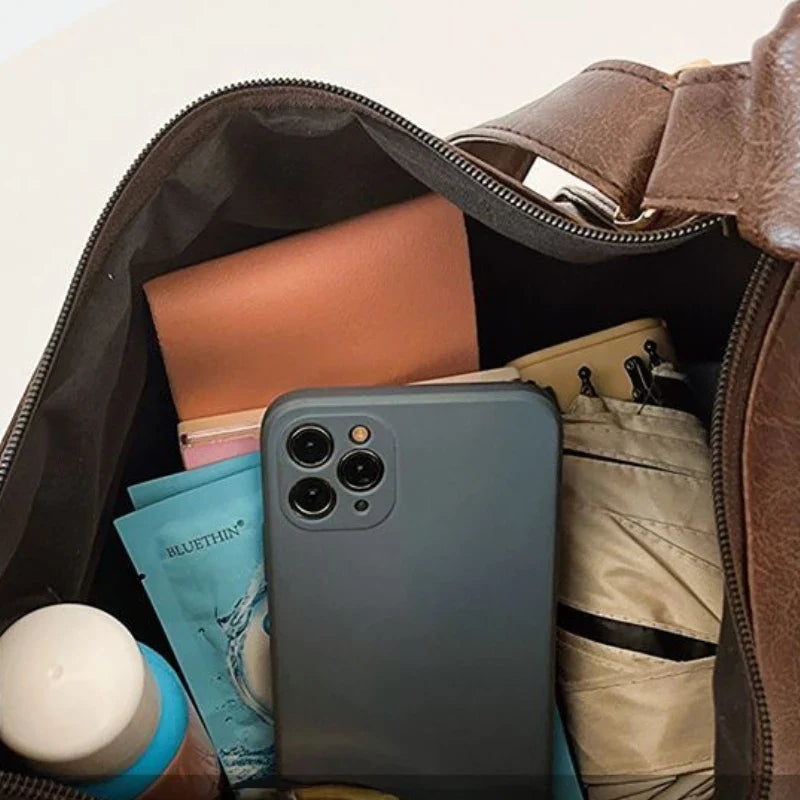 Sac fourre-tout décontracté vintage Maya