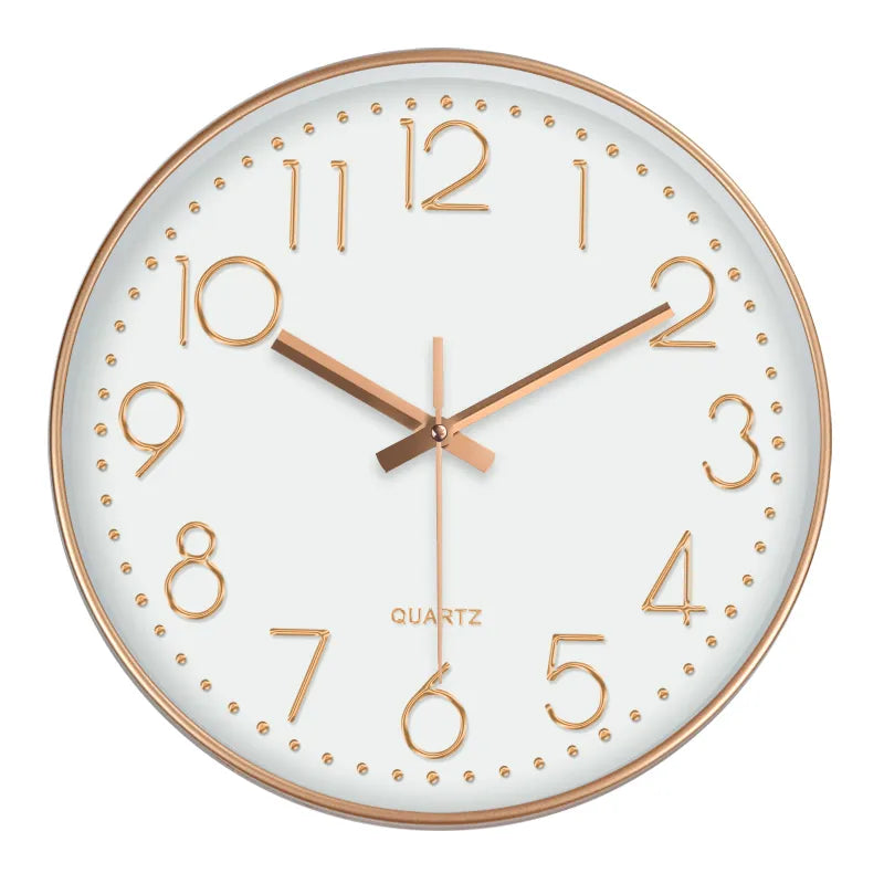 EleganceTime - Horloge murale moderne minimaliste