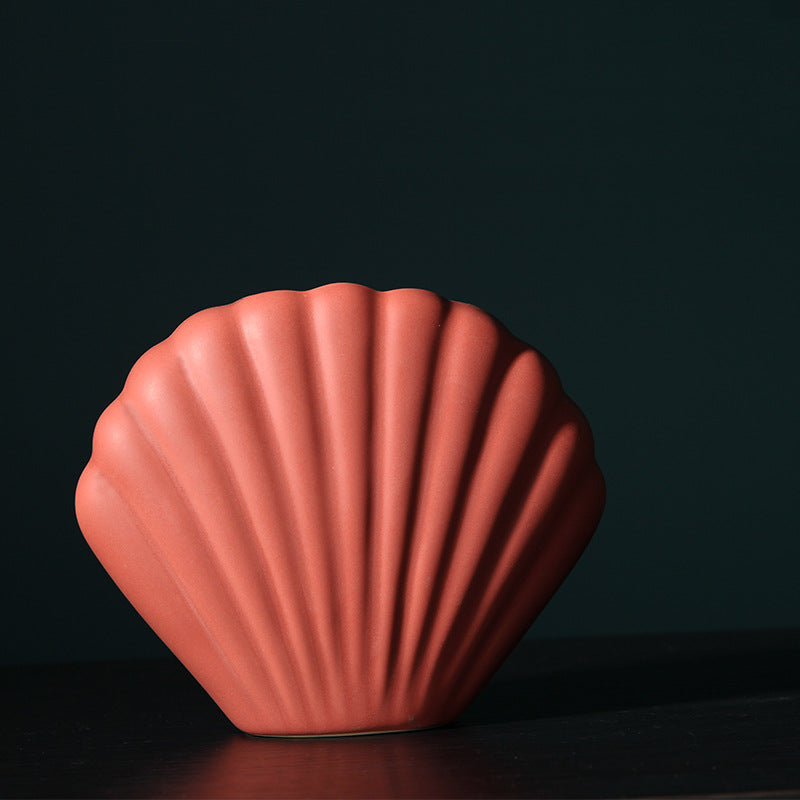 Vase en coquillage Lively CoastalCharm