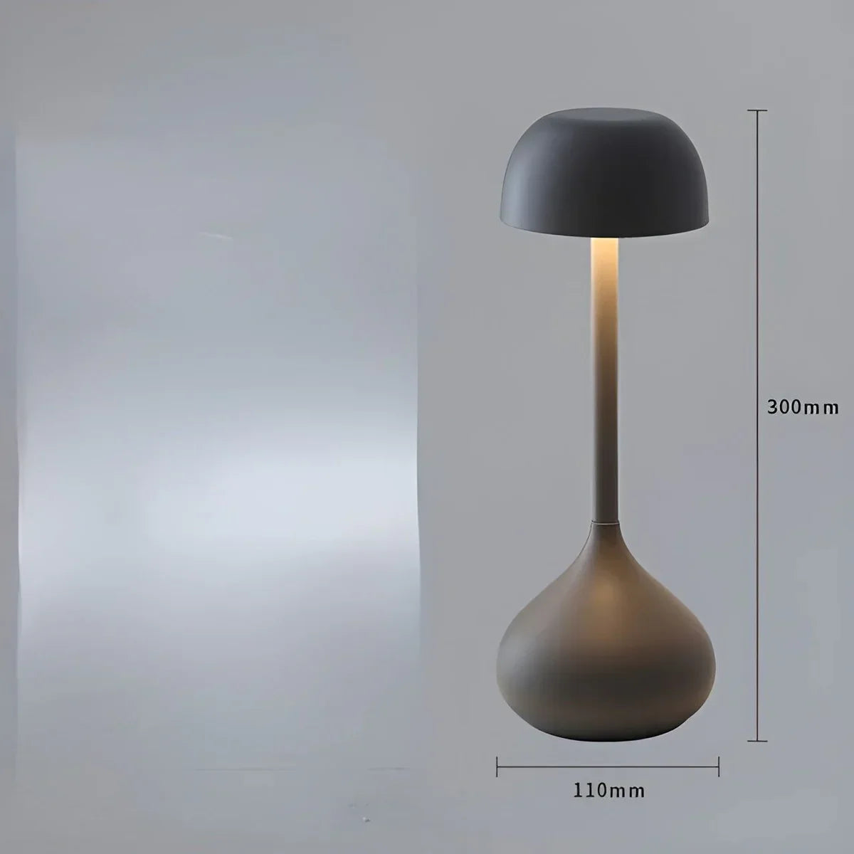 TouchLumena - Lampe de table champignon sans fil
