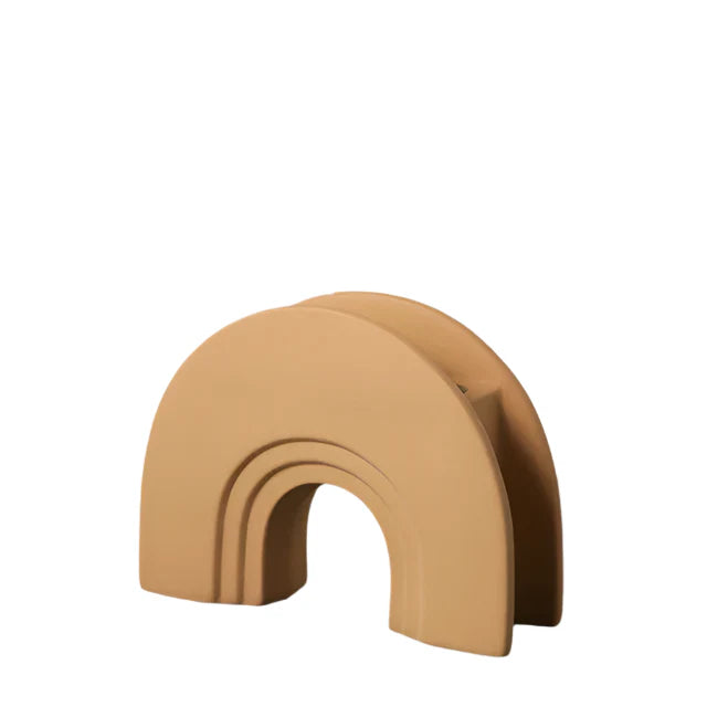 Vase en céramique artisanale GeoSculpt – Design géométrique moderne