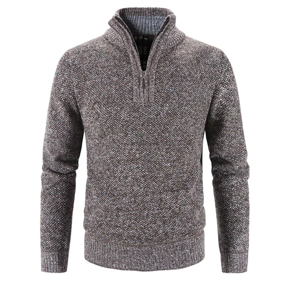 Pull en demi-zippé confortable pour homme George