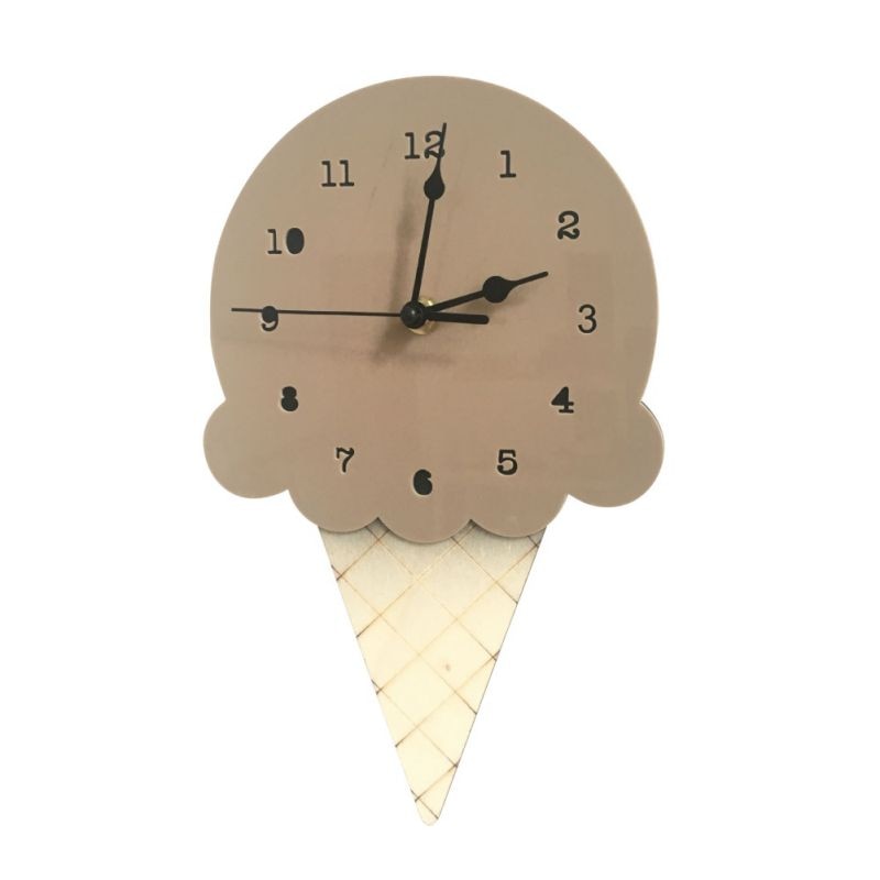 Horloge Murale FrostTime Isformet – Design Amusant et Ludique pour Espaces Créatifs