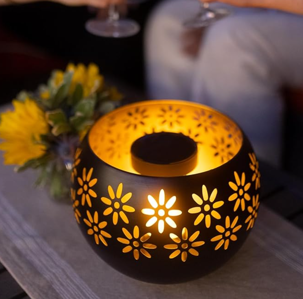 LumiBlomst – Lampe de fleurs solaire pour décoration extérieure