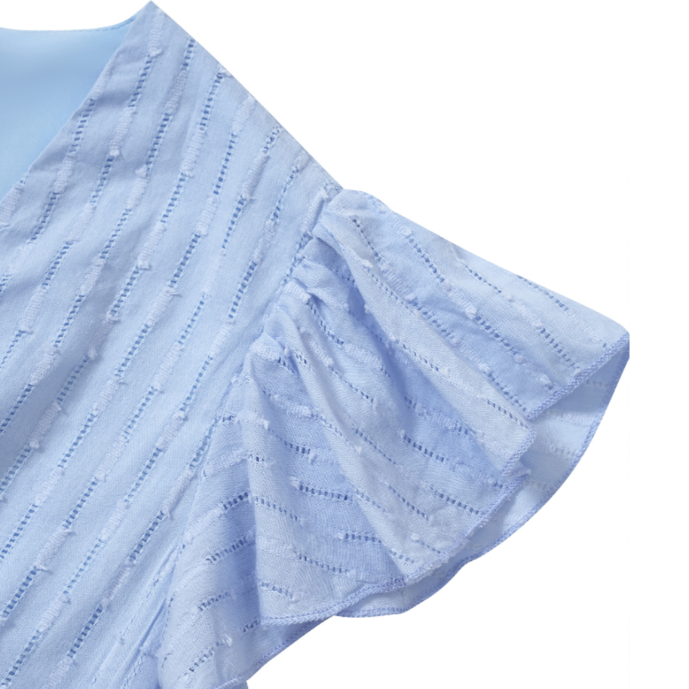 Robe d'été avec décolleté en V