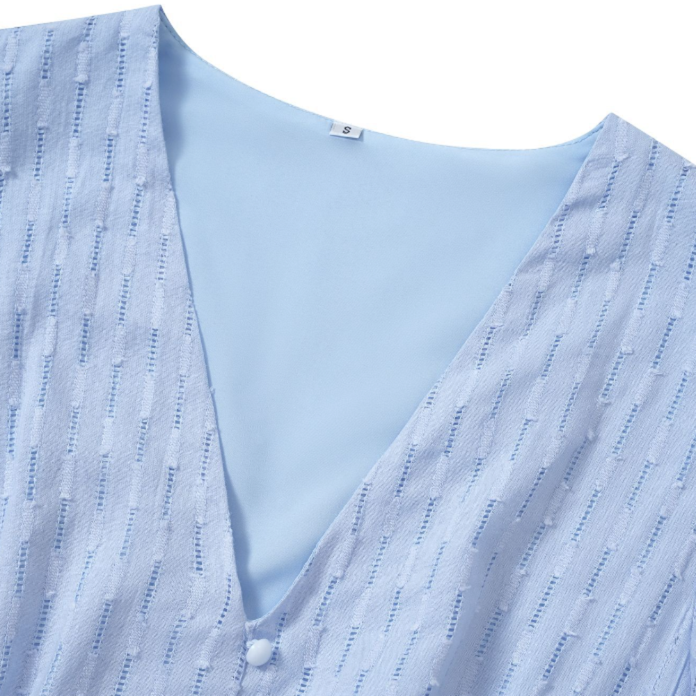 Robe d'été avec décolleté en V